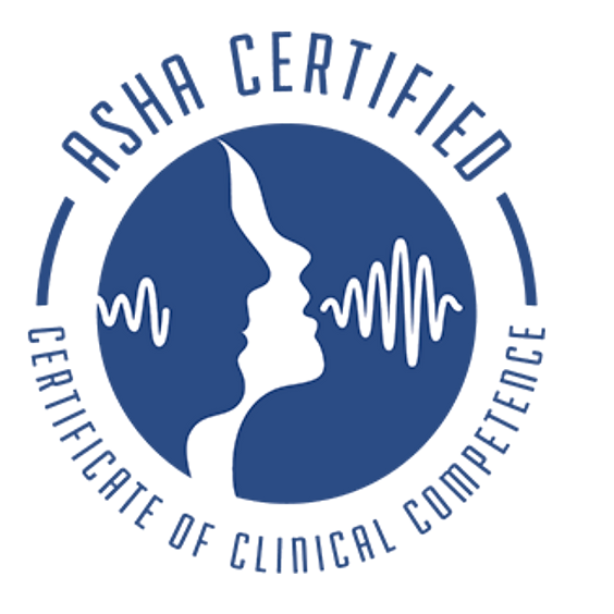 Asha Certified, Certificate of Clinical Competence.